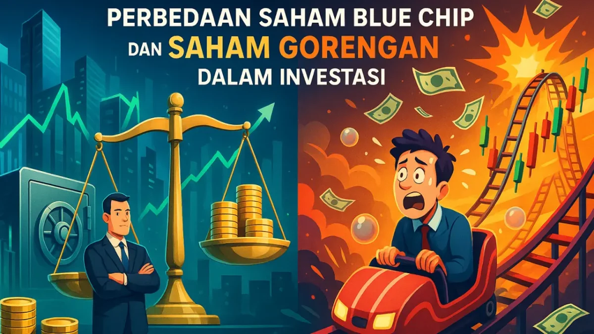 Perbedaan Saham Blue Chip dan Saham Gorengan dalam Investasi