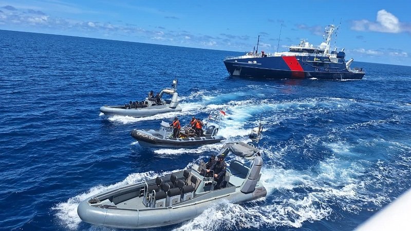RI dan Australia Lakukan Patroli Bersama di Perairan Perbatasan