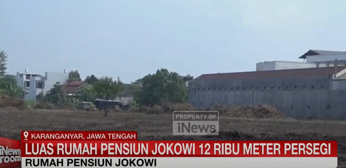 Rumah Pensiun Jokowi: Luas 12.000 m² dan Penghasilan Rp30 Juta