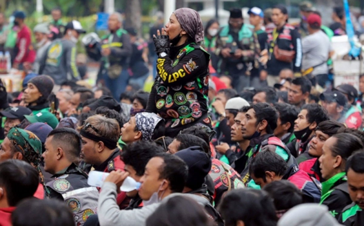 Aturan Baru Transportasi Online, Driver Ojol Sampaikan Aspirasi