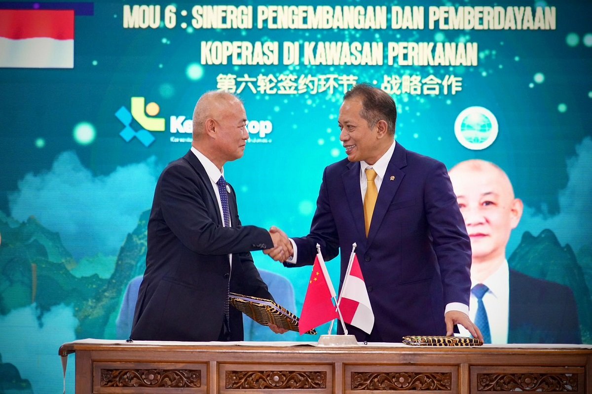 RI dan China Tandatangani MoU Pembangunan Pabrik Es serta Cold Storage
