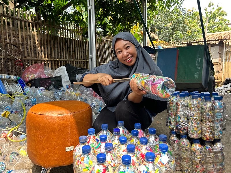 Transformasi Sampah Menjadi Berkah, Amaliyah Kurangi Limbah bersama PNM