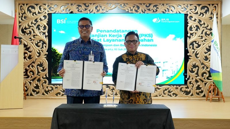 BSI dan BPJS Ketenagakerjaan Kolaborasi Akses KPR Syariah 30 Tahun