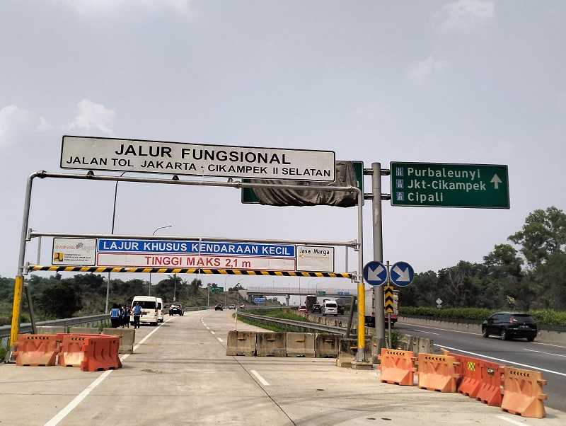 Tol Jakarta-Cikampek 2 Selatan Siap untuk Uji Coba Jet Tempur