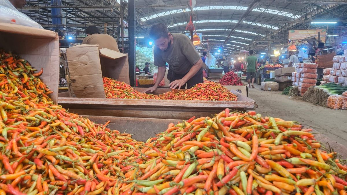 Harga Pangan Melonjak, Cabai Rawit Merah Capai Rp132.850 per Kg